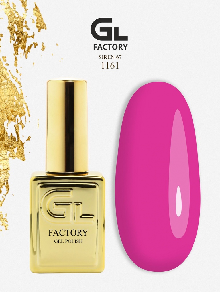 GL 1161 GOLD Gel Polish SiRen' 67 15