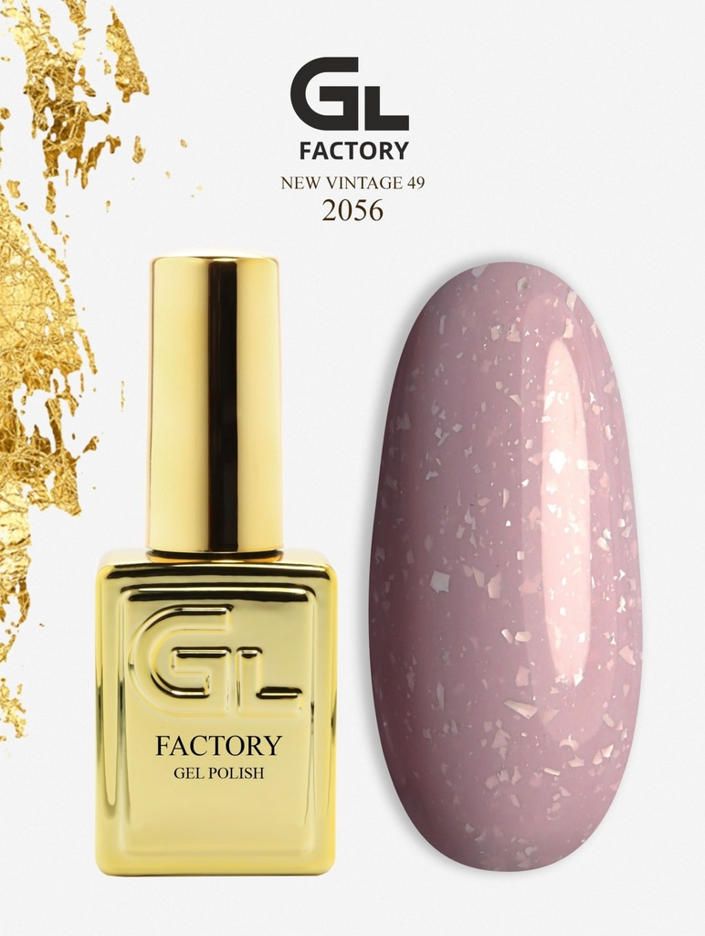 GL 2056 GOLD Gel Polish New Vintage 49 15