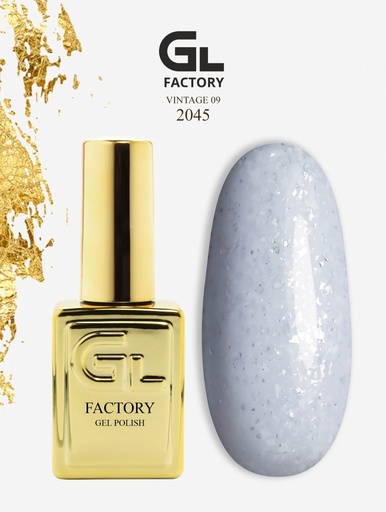 GL 2045 GOLD Gel Polish Vintage 09 15