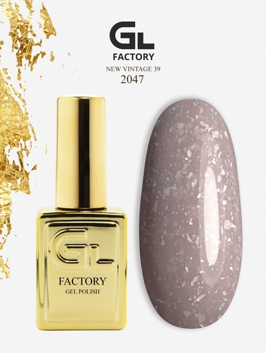 GL 2047 GOLD Gel Polish New Vintage 39 15
