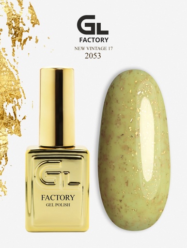 GL 2053 GOLD Gel Polish New Vintage 17 15