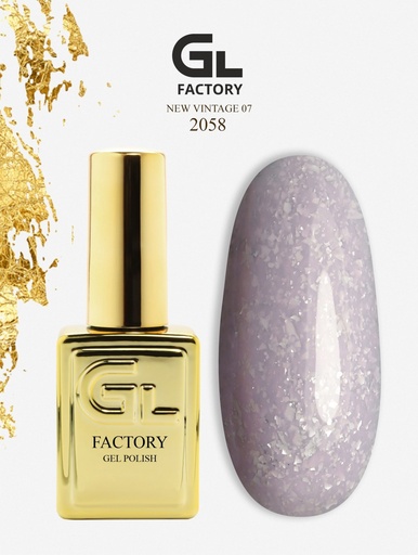 GL 2058 GOLD Gel Polish New Vintage 07 15