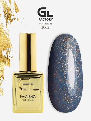 GL 2062 GOLD Gel Polish Vintage 01 15