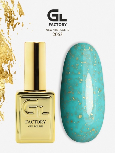 GL 2063 GOLD Gel Polish New Vintage 12 15