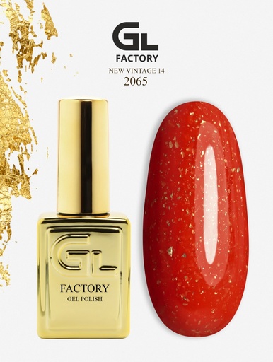GL 2065 GOLD Gel Polish New Vintage 14 15