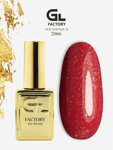 GL 2066 GOLD Gel Polish New Vintage 10 15