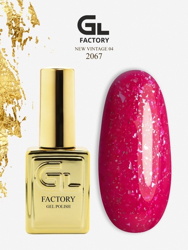 GL 2067 GOLD Gel Polish New Vintage 04 15