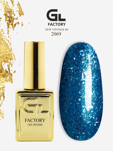 GL 2069 GOLD Gel Polish New Vintage 06 15